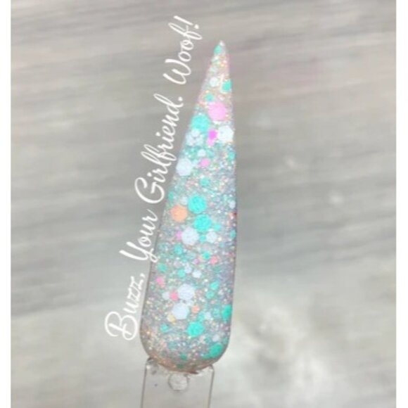 Set of 2 OG Dip Powder Fine and Chunky Glitter - Picture 7 of 10